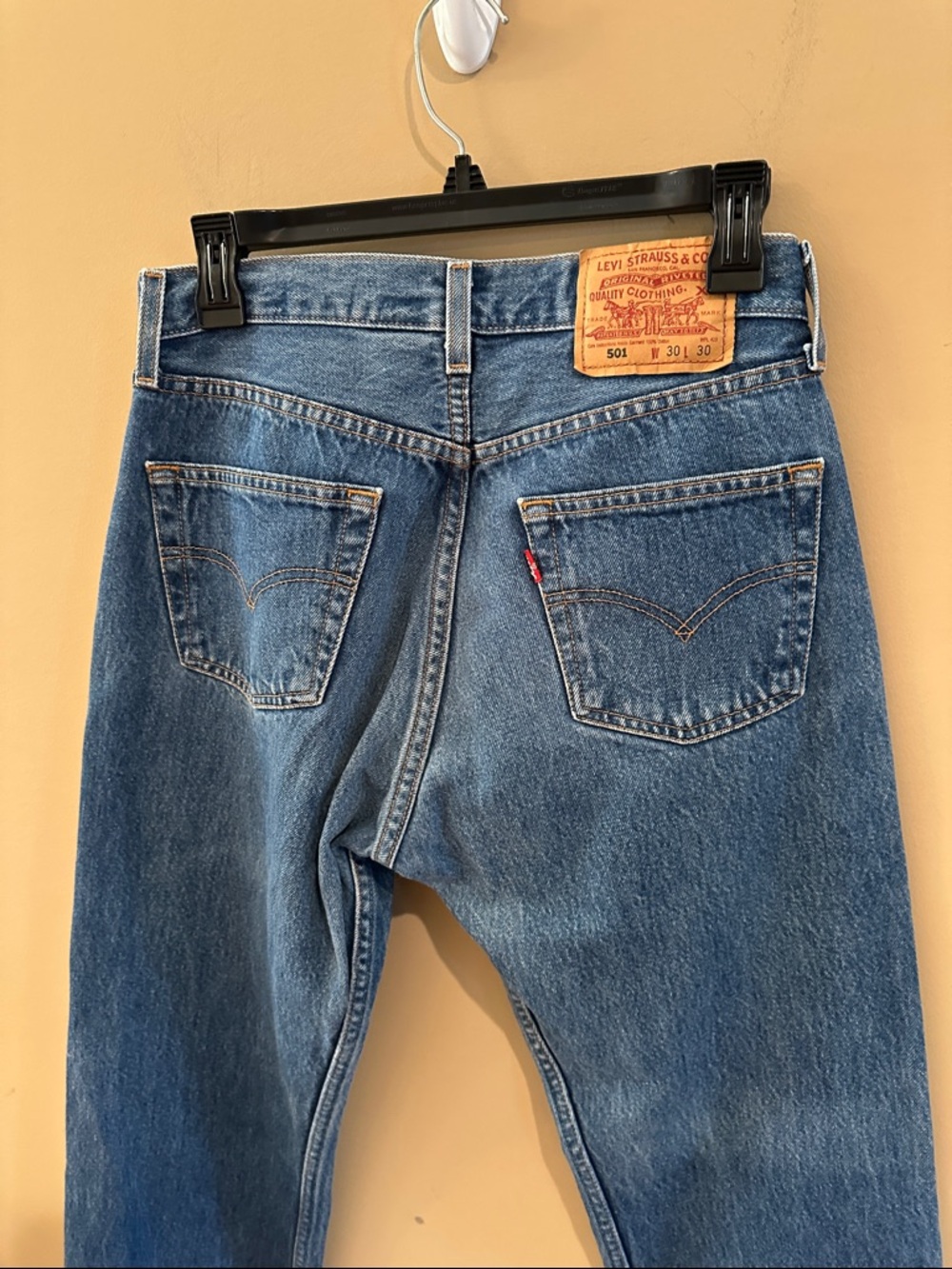 Levi’s vintage 501 button fly 30x30 - Picture 3 of 7